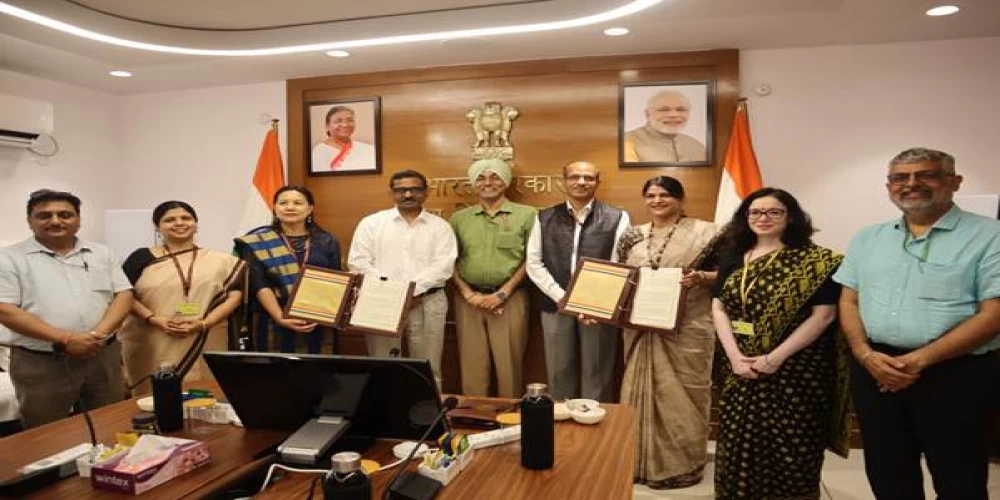 The Ministry of Rural Development and the Ministry of Micro, Small and Medium Enterprises join hands to boost SHG women enterprises The Ministry of Rural Development and the Ministry of Micro, Small and Medium Enterprises join hands to boost SHG women enterprises